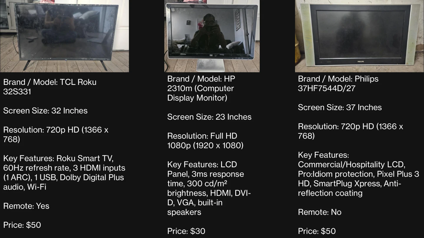 TV Set Lot - photo 4