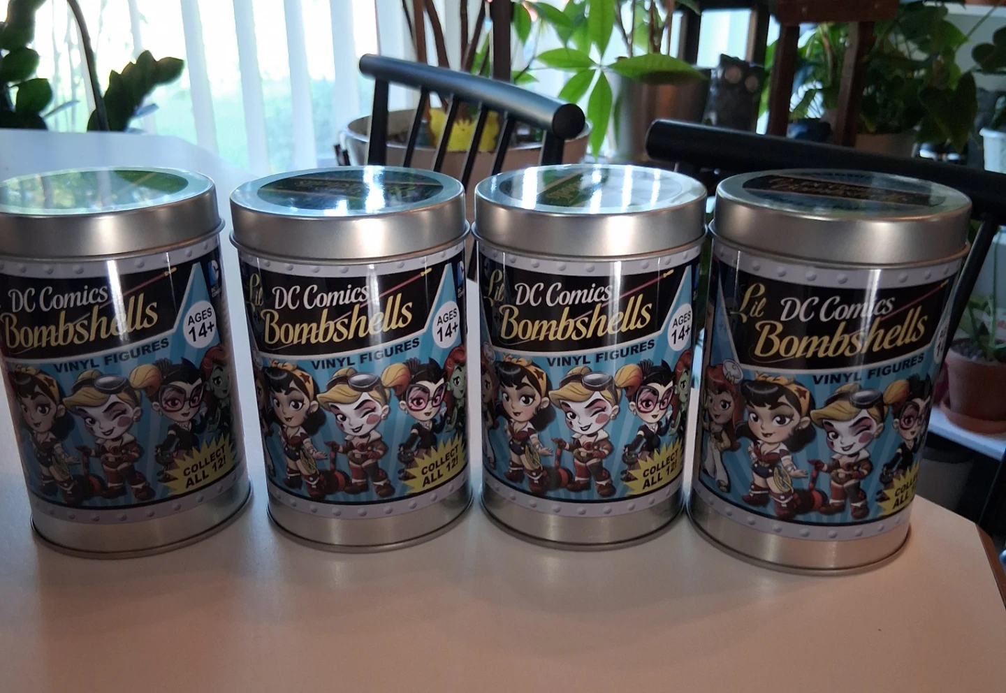DC Bombshells Vinyl Figures - Set of 4