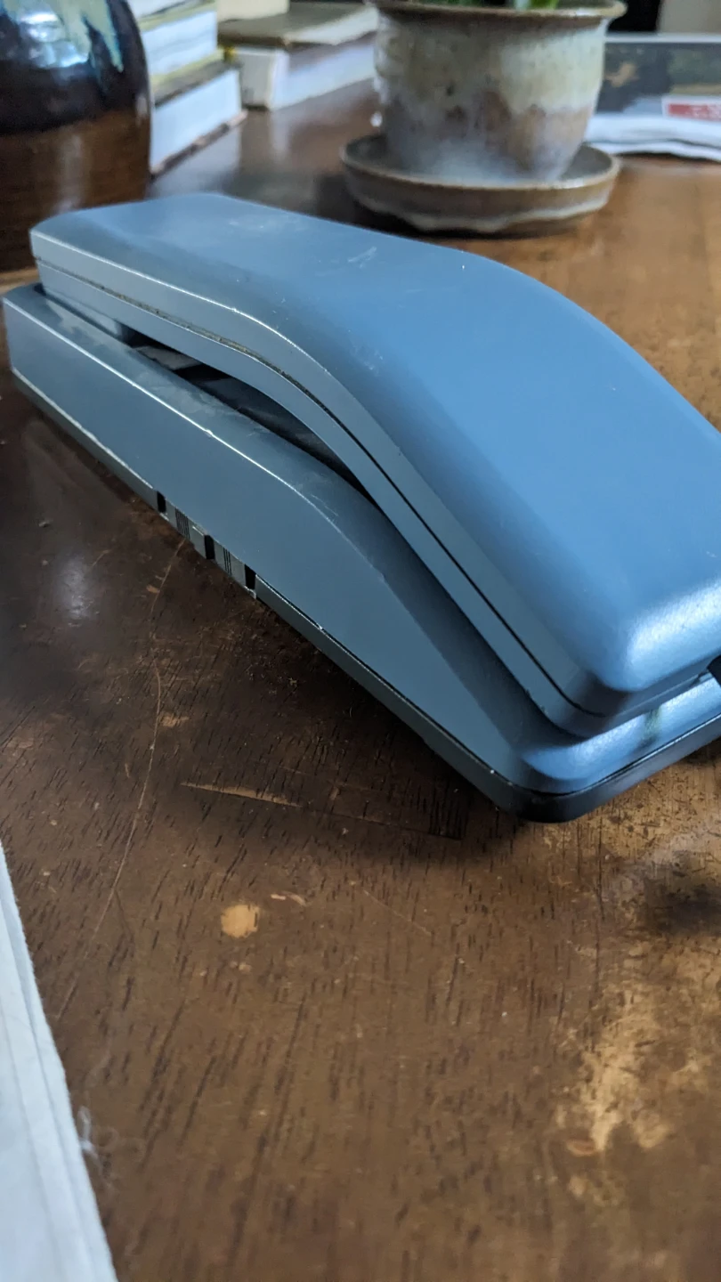 Vintage Blue Dial Telephone
