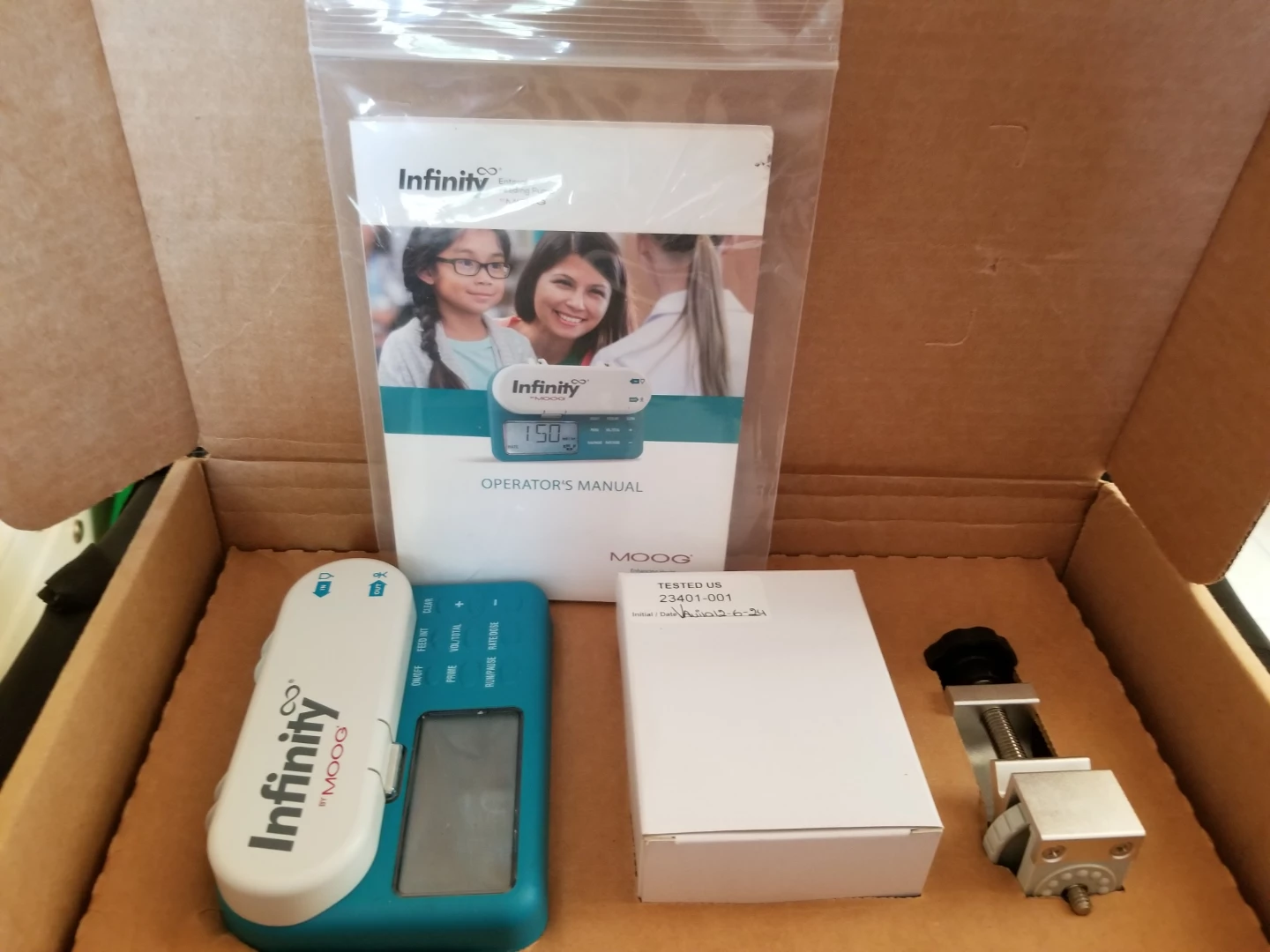 Infinity by Moog Infusion Pump and Accessories