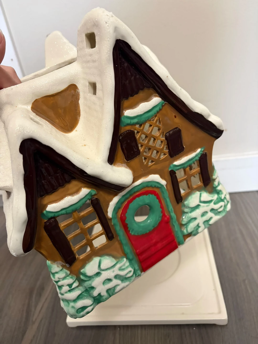 Vintage Large Ceramic Christmas House with Lights – $25 🎄🏠✨ - photo 5