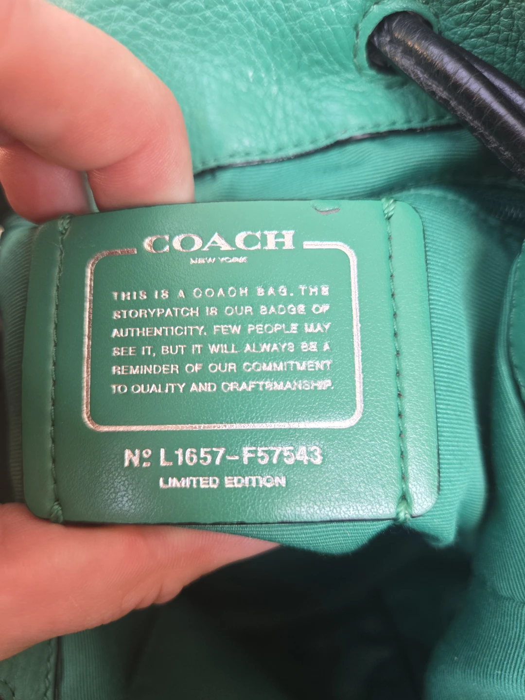 Limited edition coach bucket bag - photo 5