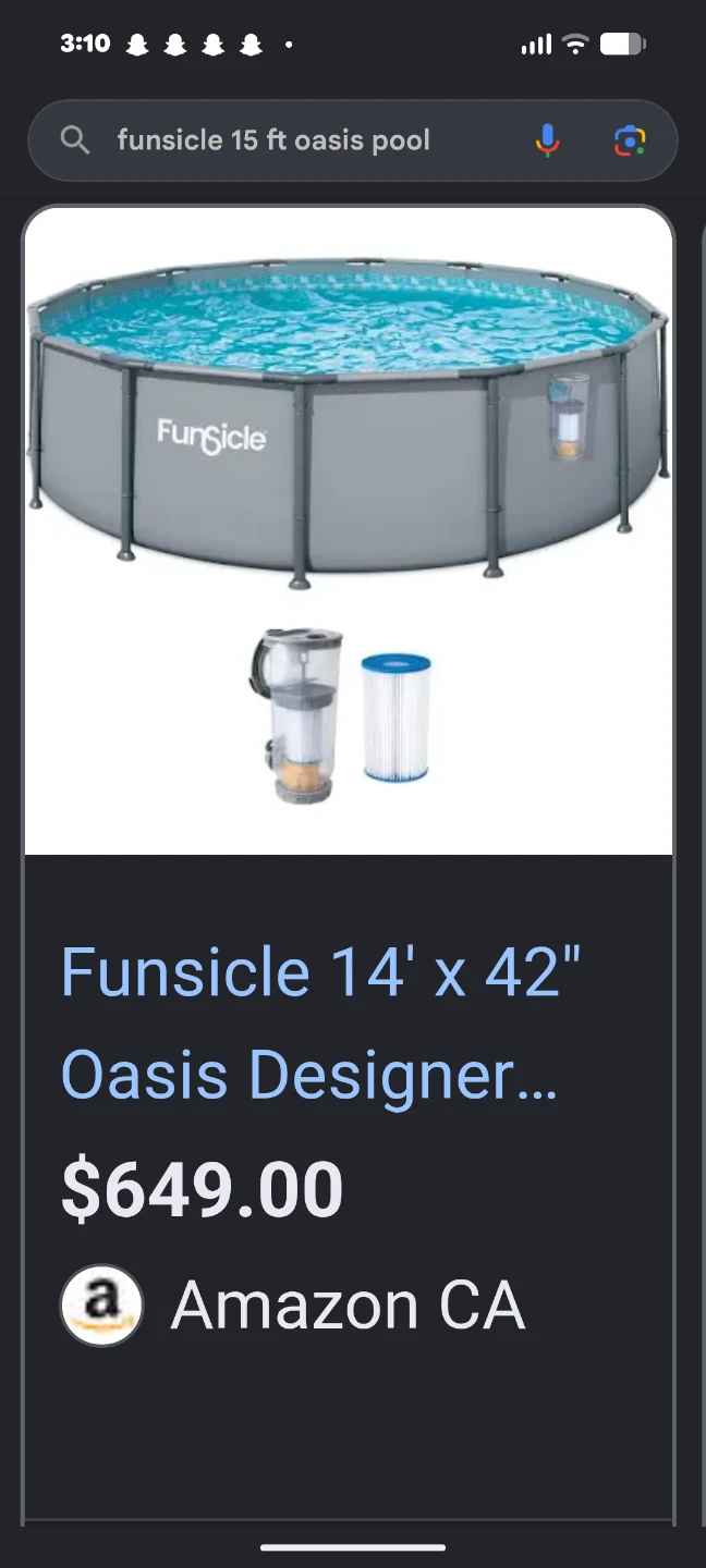Funsicle 15ft Oasis Pool - photo 4