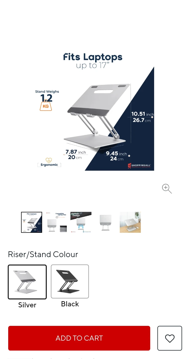 Adjustable Laptop Stand - photo 4