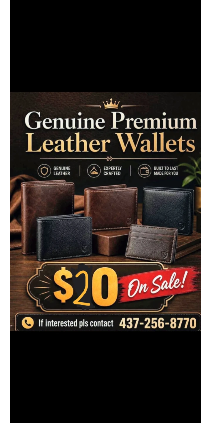 Genuine Premium Leather Wallets