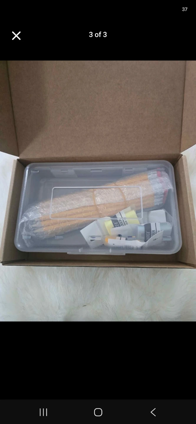 pencil set with 3 eraser - photo 3
