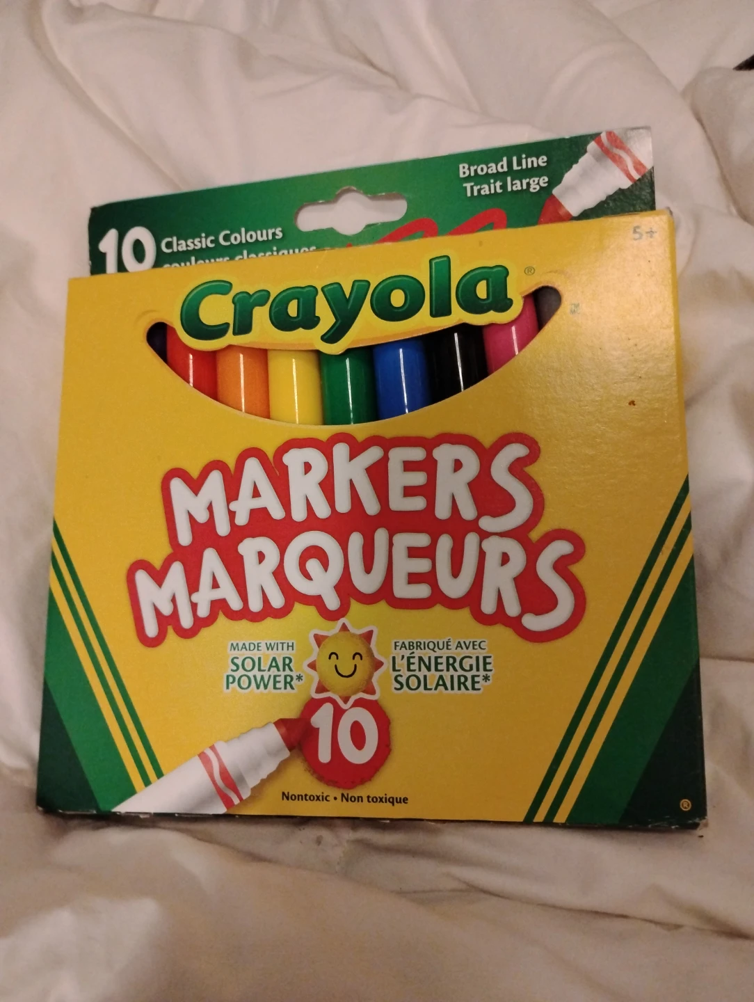 Crayola 10 Classic Colours Broad Line Markers