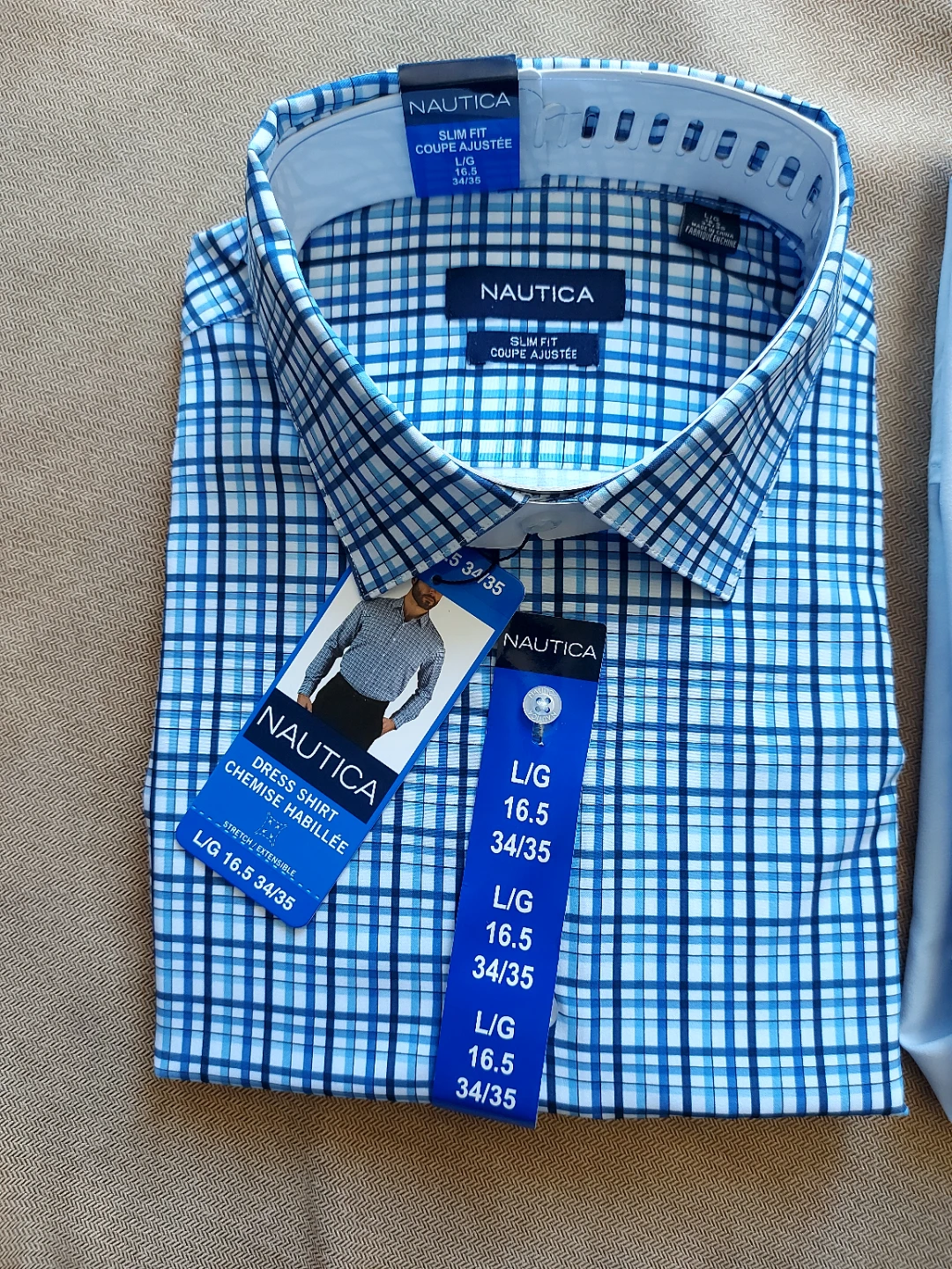 NEW Nautica Slim Fit Dress Shirts Set of 2 - photo 5