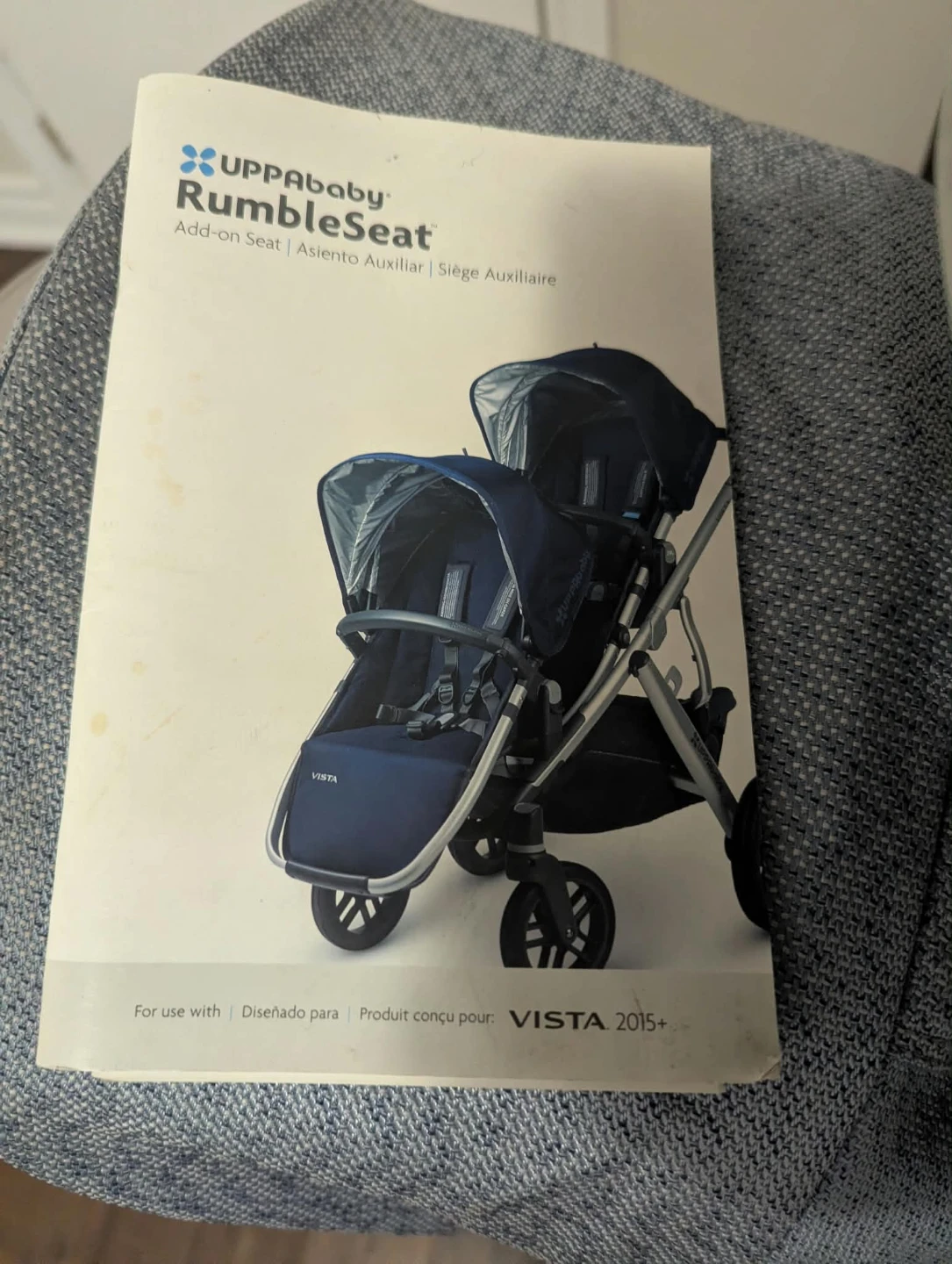 UPPAbaby Vista with RumbleSeat and Piggyback Ride Along board - photo 4