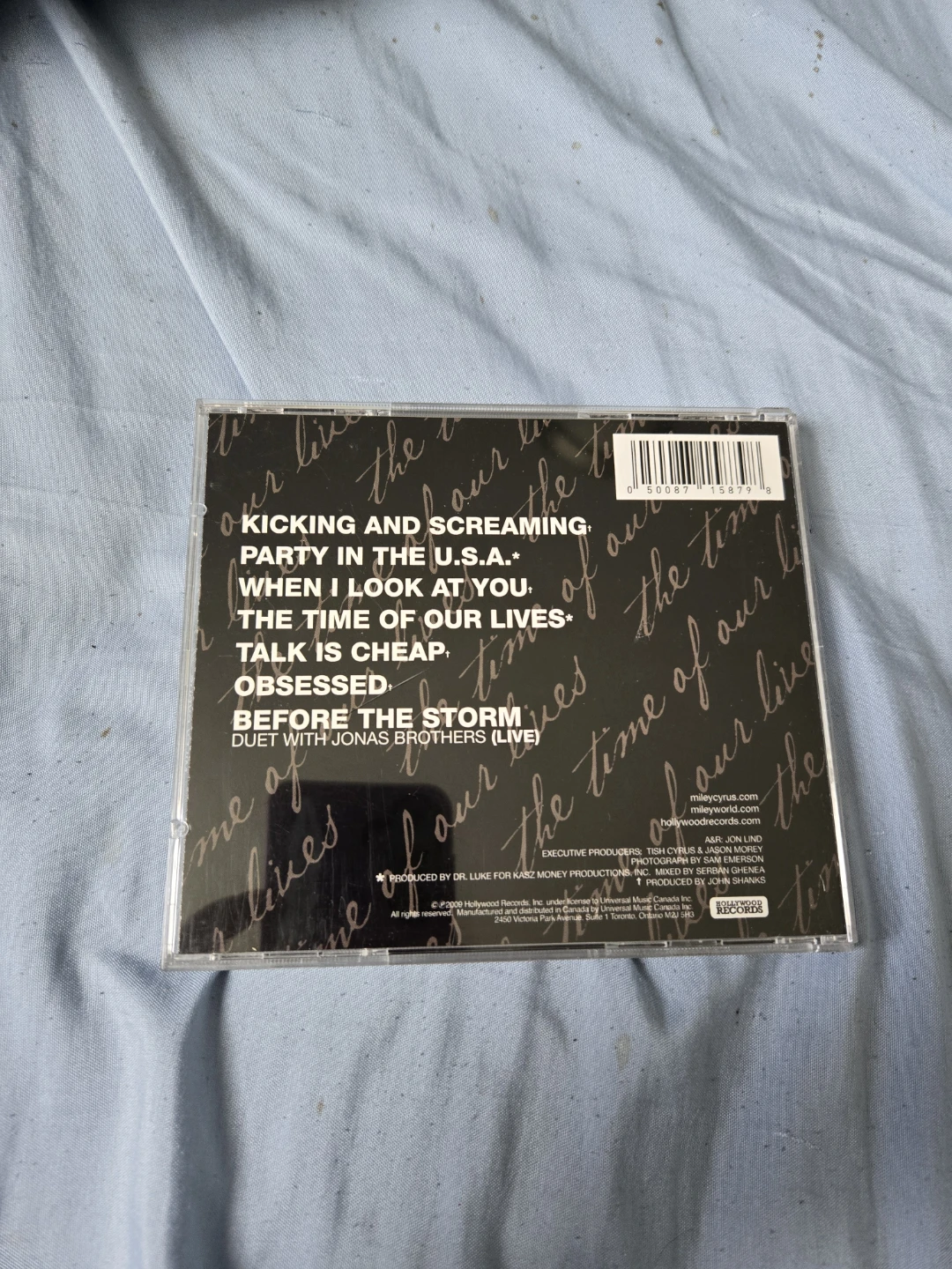 Miley Cyrus The Time of Our Lives CD - photo 3