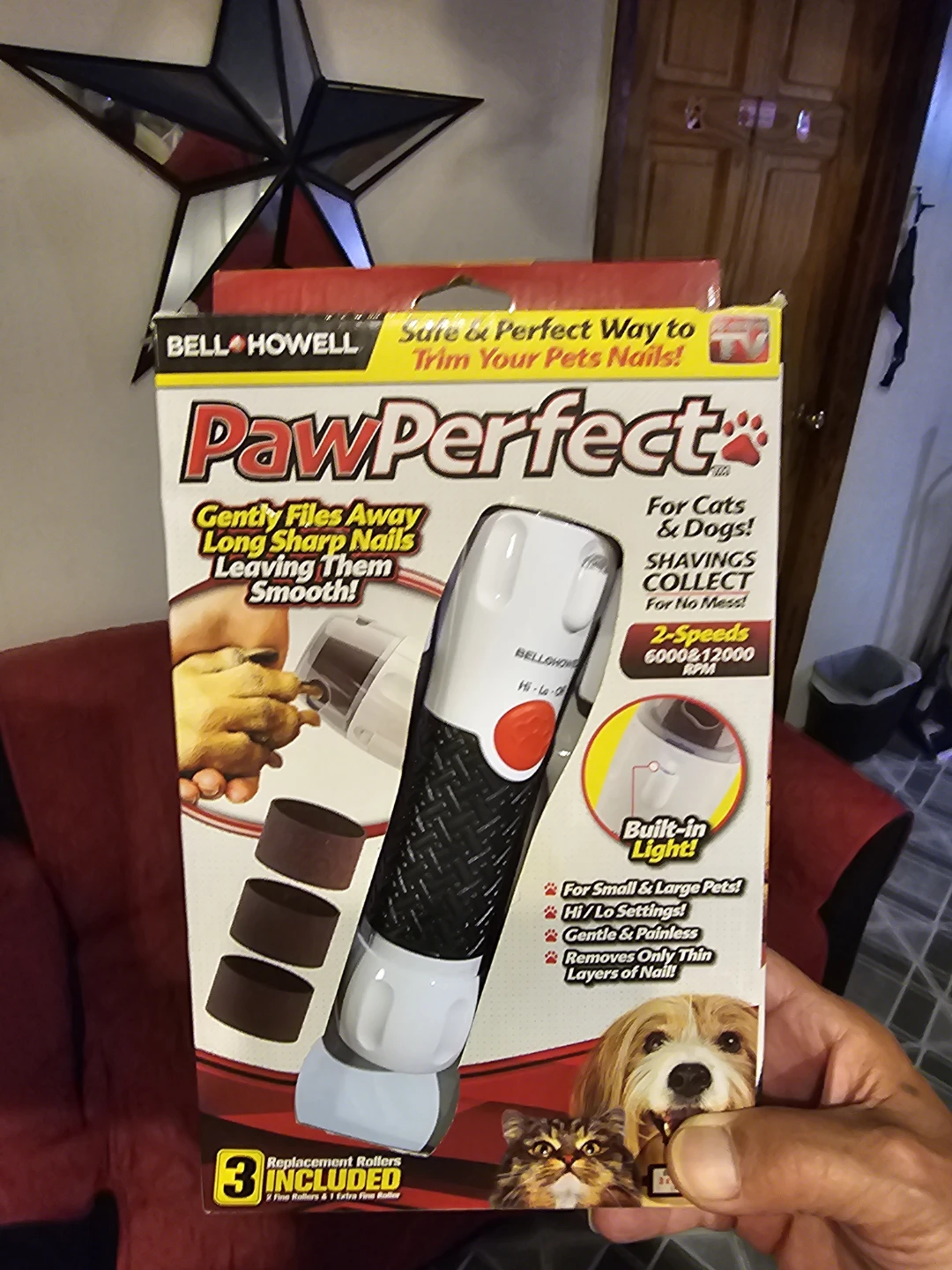 Bell+Howell PawPerfect Pet Nail Trimmer