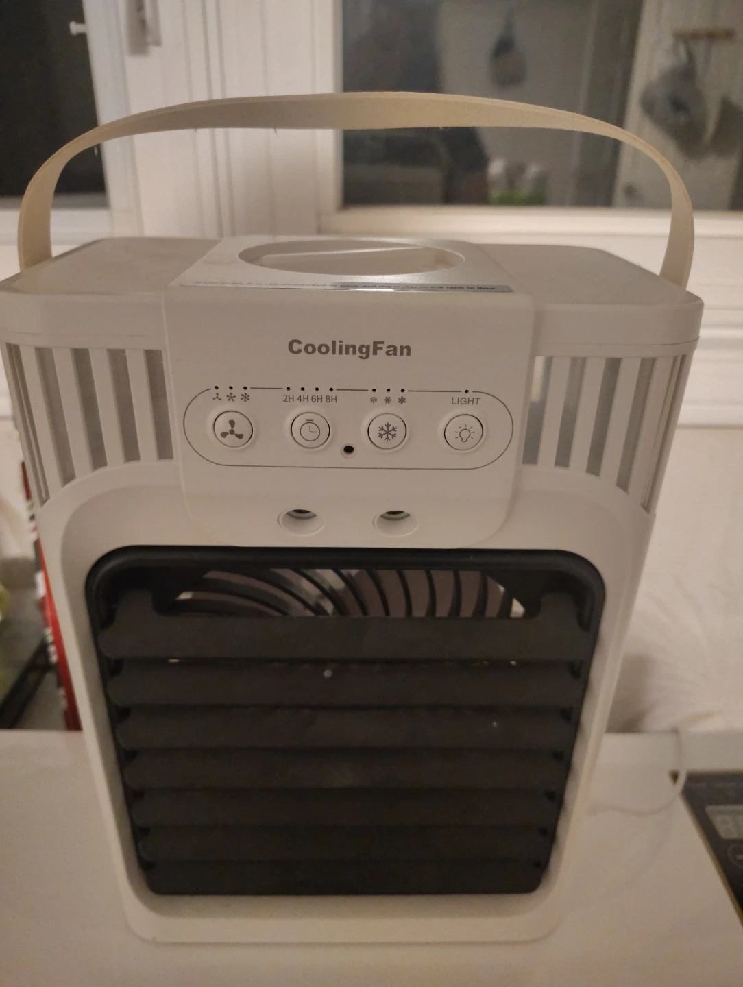 Portable Cooling Fan with Light