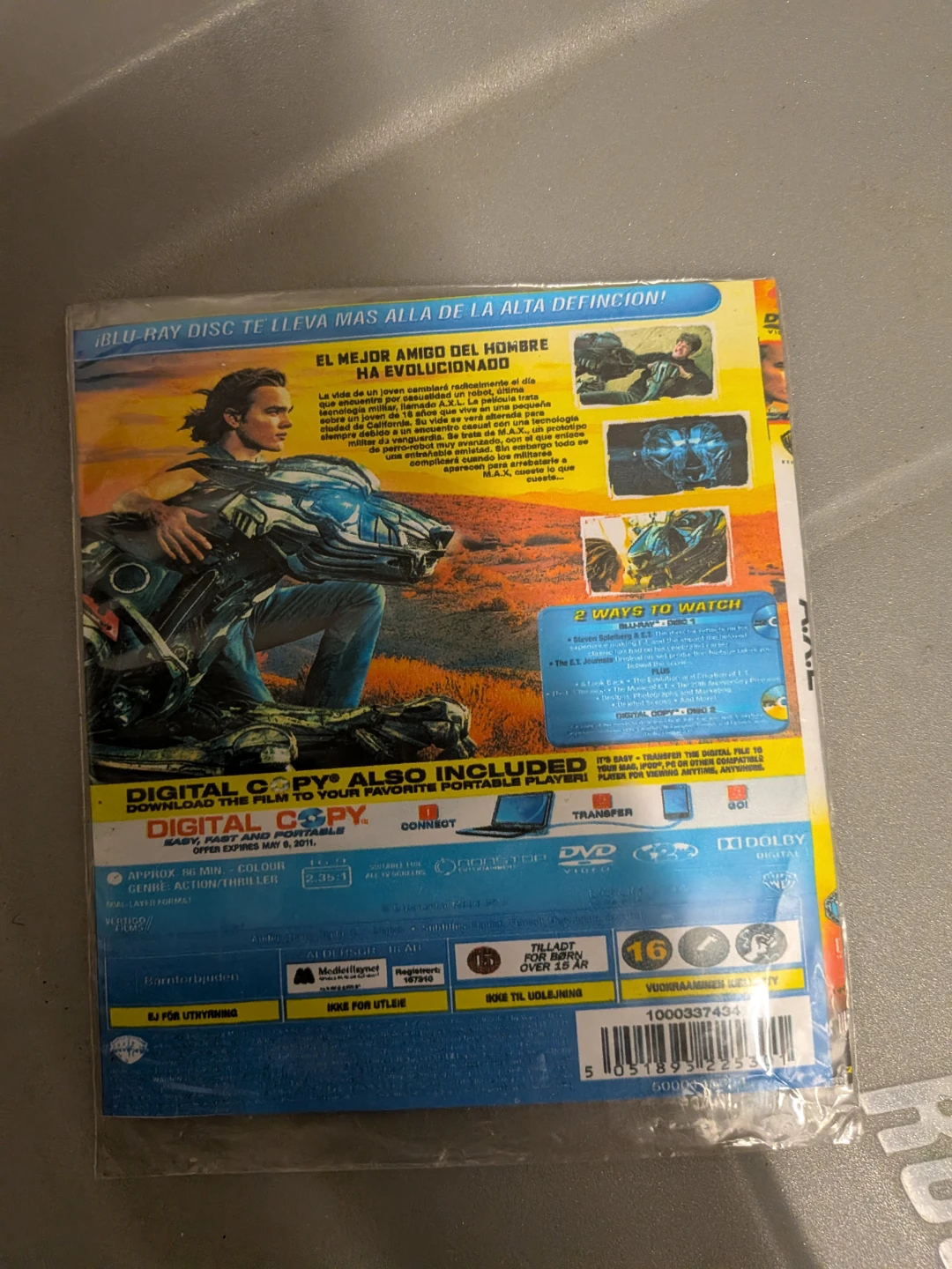 A.X.L. Blu-ray/DVD Combo Pack - photo 2