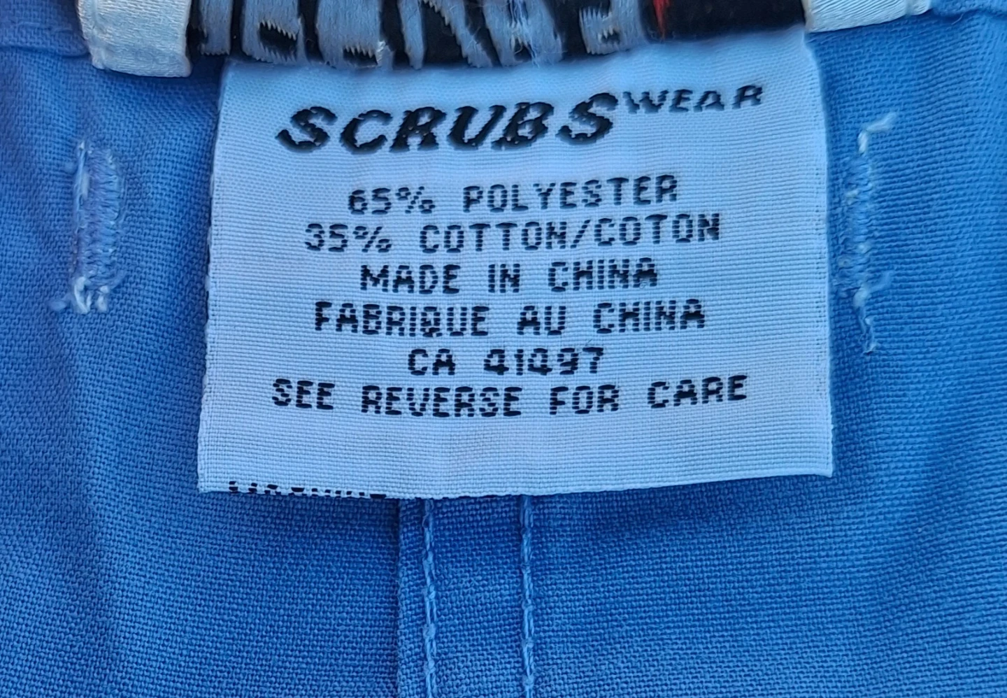 SCRUBSwear Blue Scrub Pants, L (Kit Cat Club rescue) - photo 4