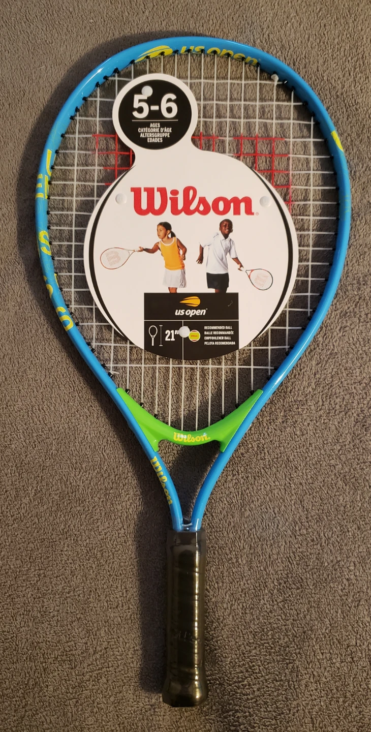 Wilson US Open 21" Tennis Racquet - Ages 5-6