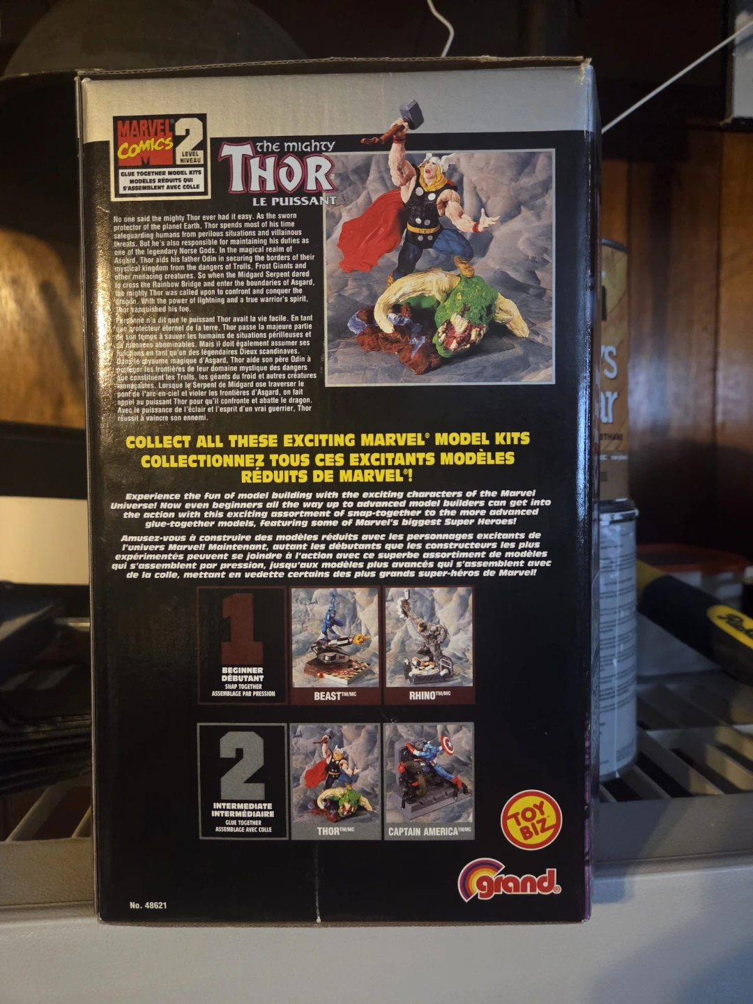 Marvel Comics The Mighty Thor Model Kit by Toy Biz - photo 2