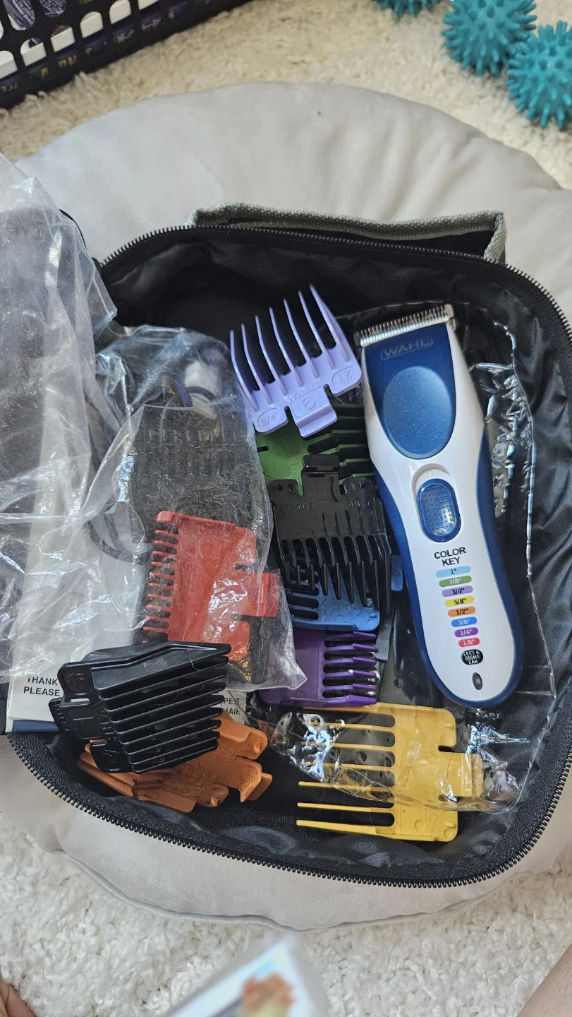 Wahl Cordless Hair Clippers with Multiple Guards