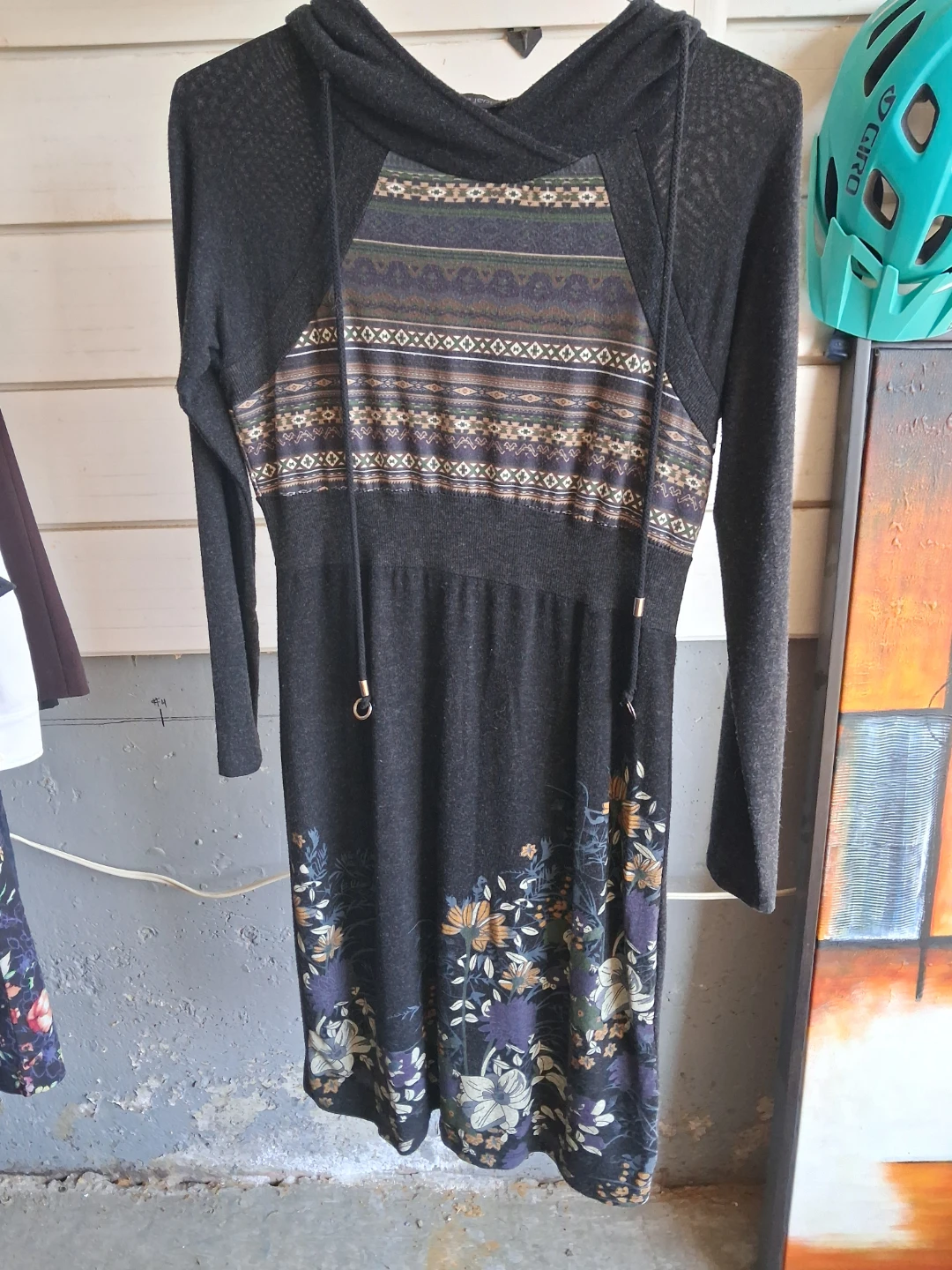 Hooded Knit Dress