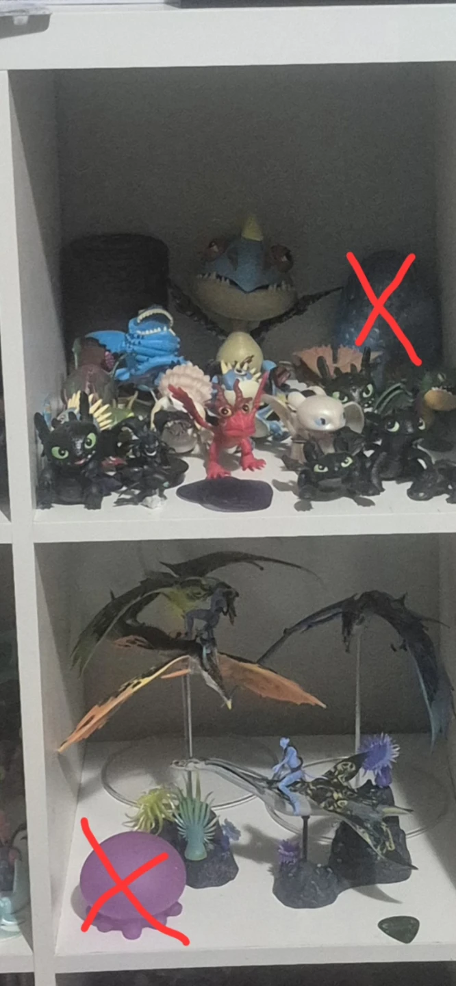 How to Train Your Dragon and Avatar Figures