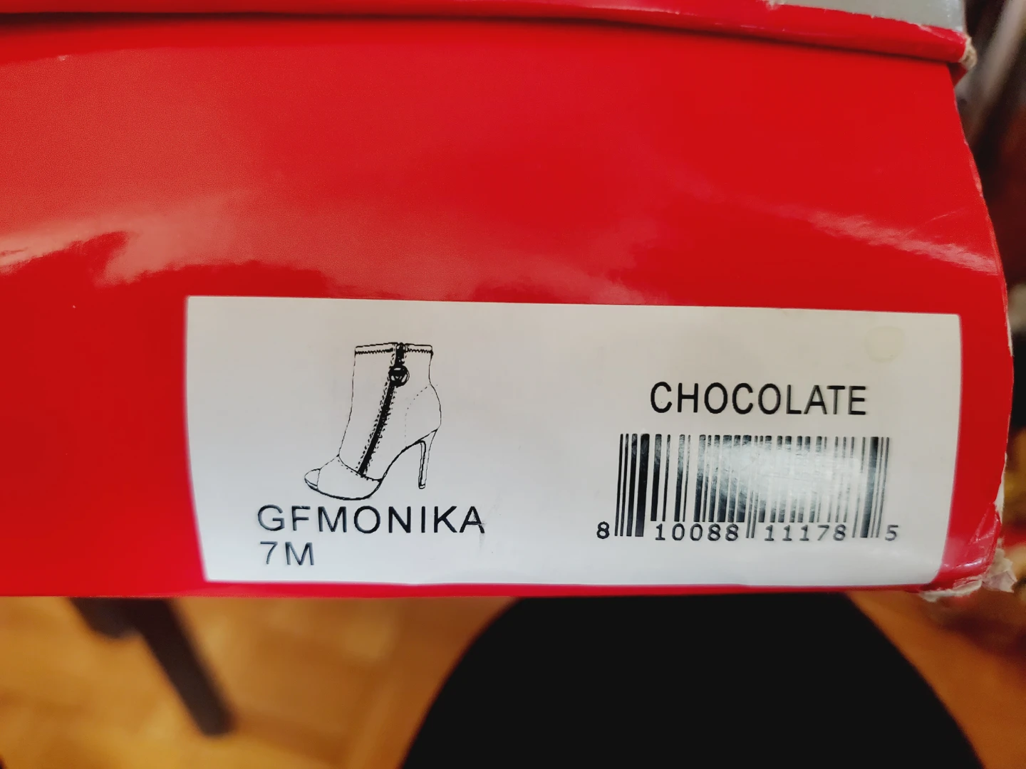Guess Gfmonika Chocolate Heels - Size 7 - photo 4
