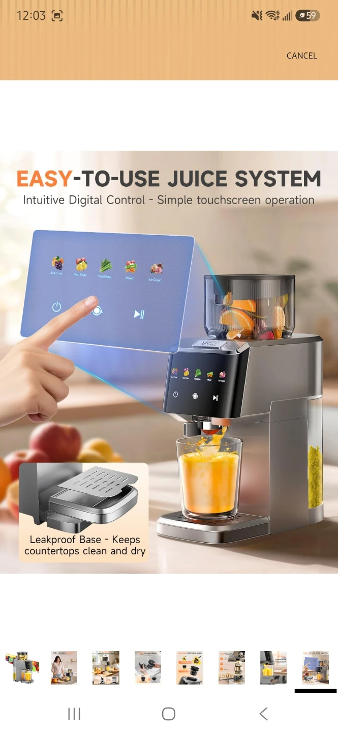 New Bestome cold press juicer model JS-8303. - photo 3