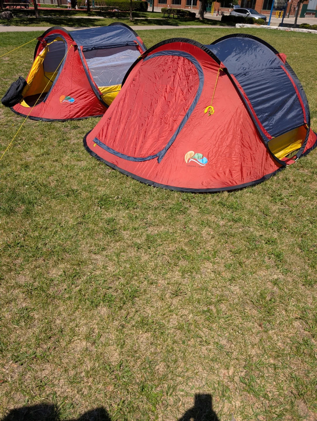 Red Pop-Up Tent-3 person - photo 2