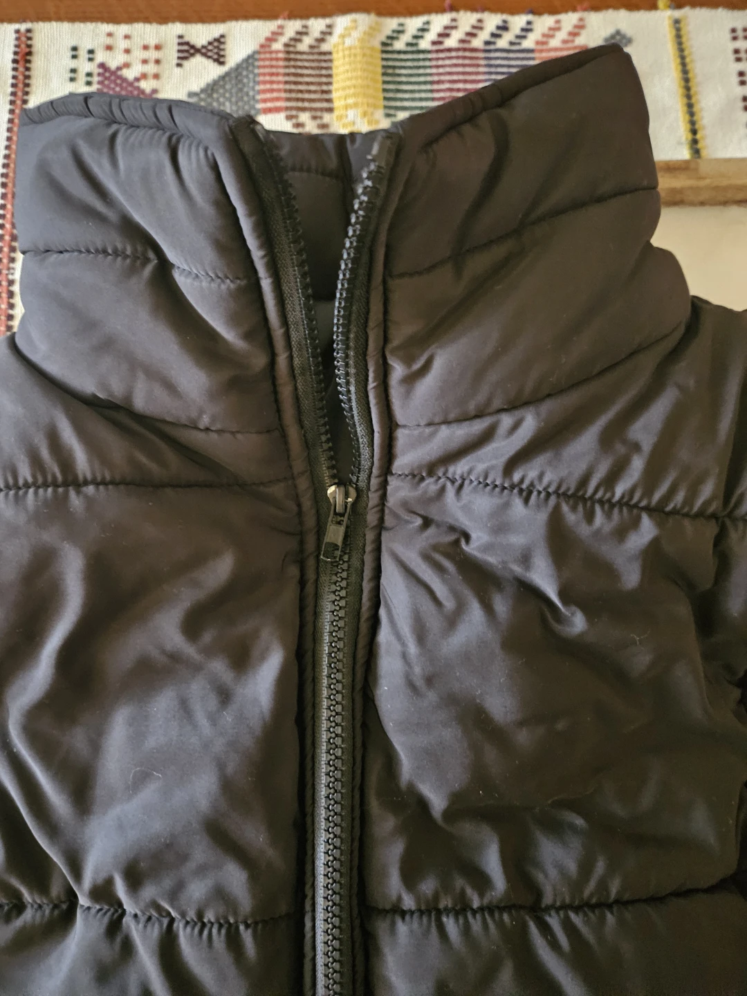 SHEIN Black Puffer Vest Size M - photo 2