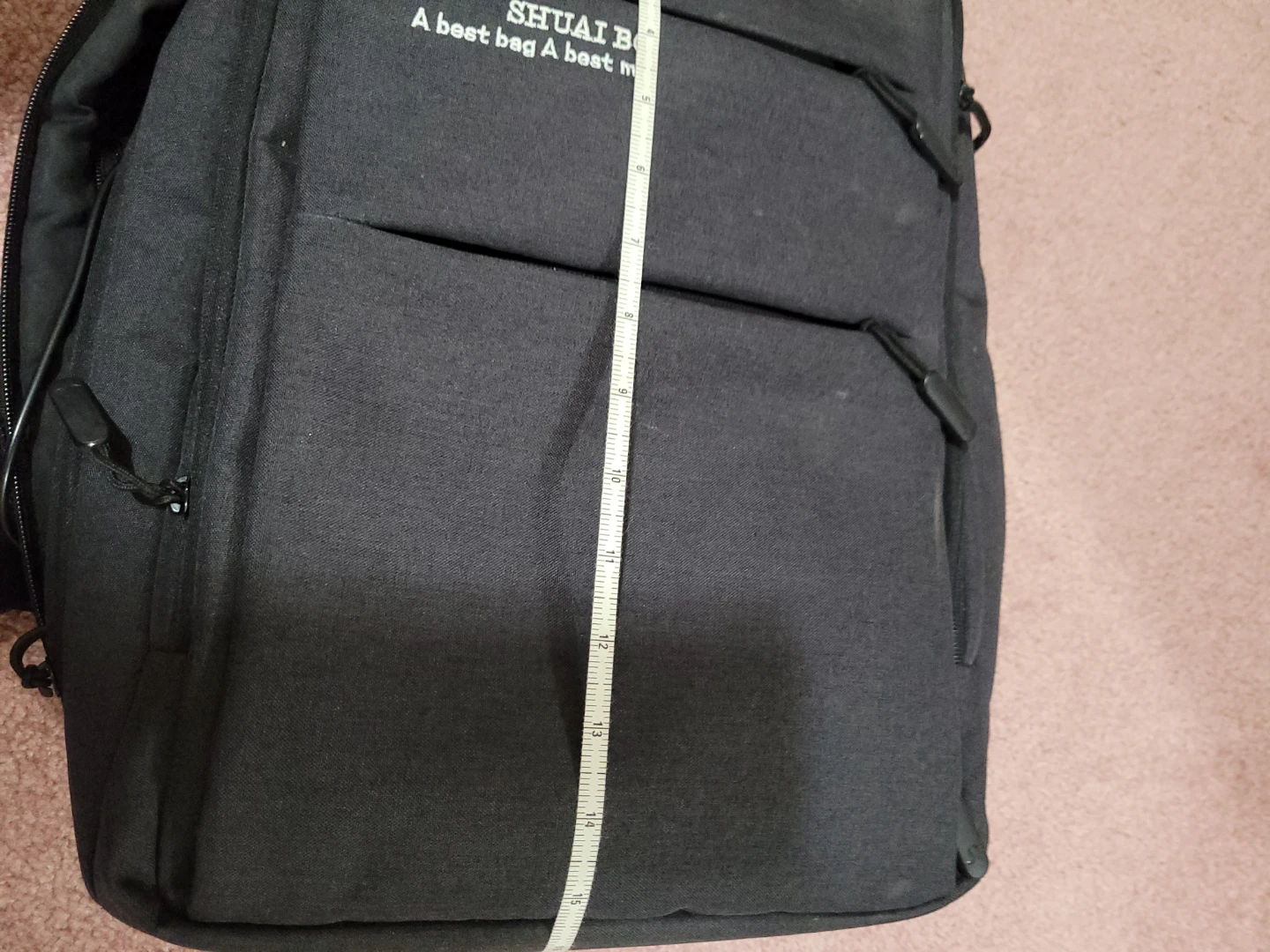 SHUAI BO Backpack with USB Charging ⚽️