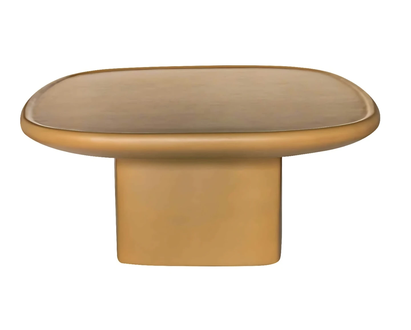 Manon Outdoor Coffee Table - Deep Yellow - photo 3