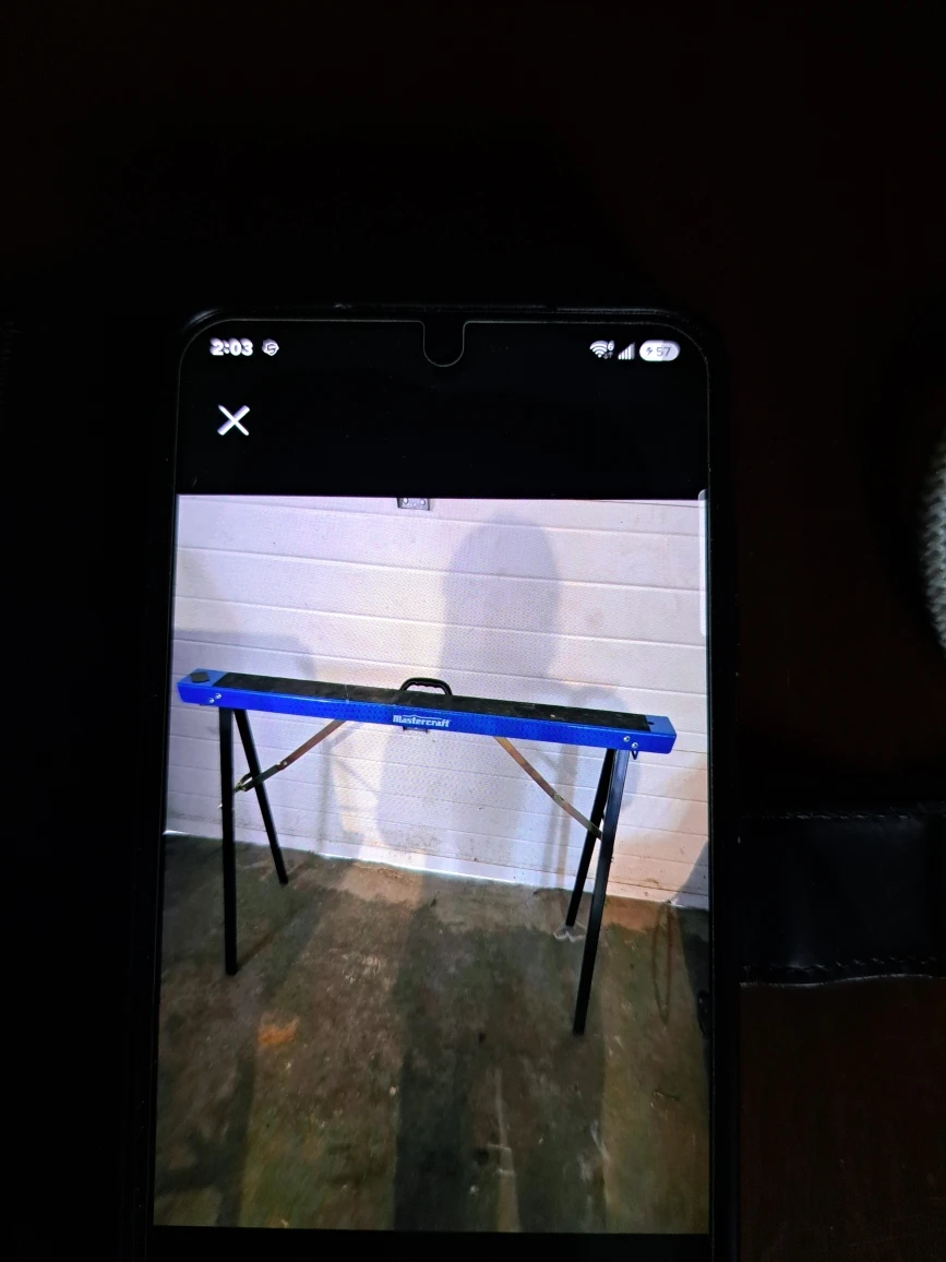 SawHorse/Table/MultiMeter/GPS/CB