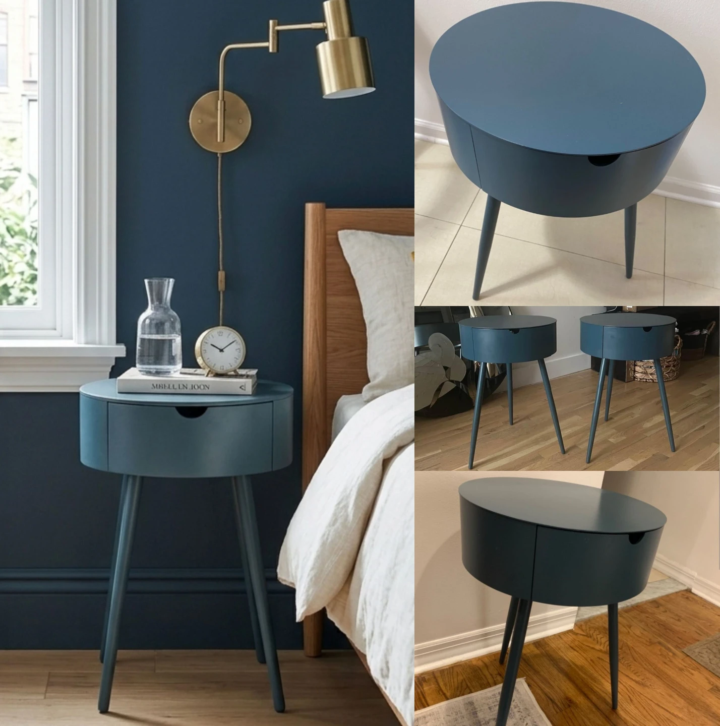 ✴️✅️ 2 West Elm Mitzi Bedside Table - photo 5
