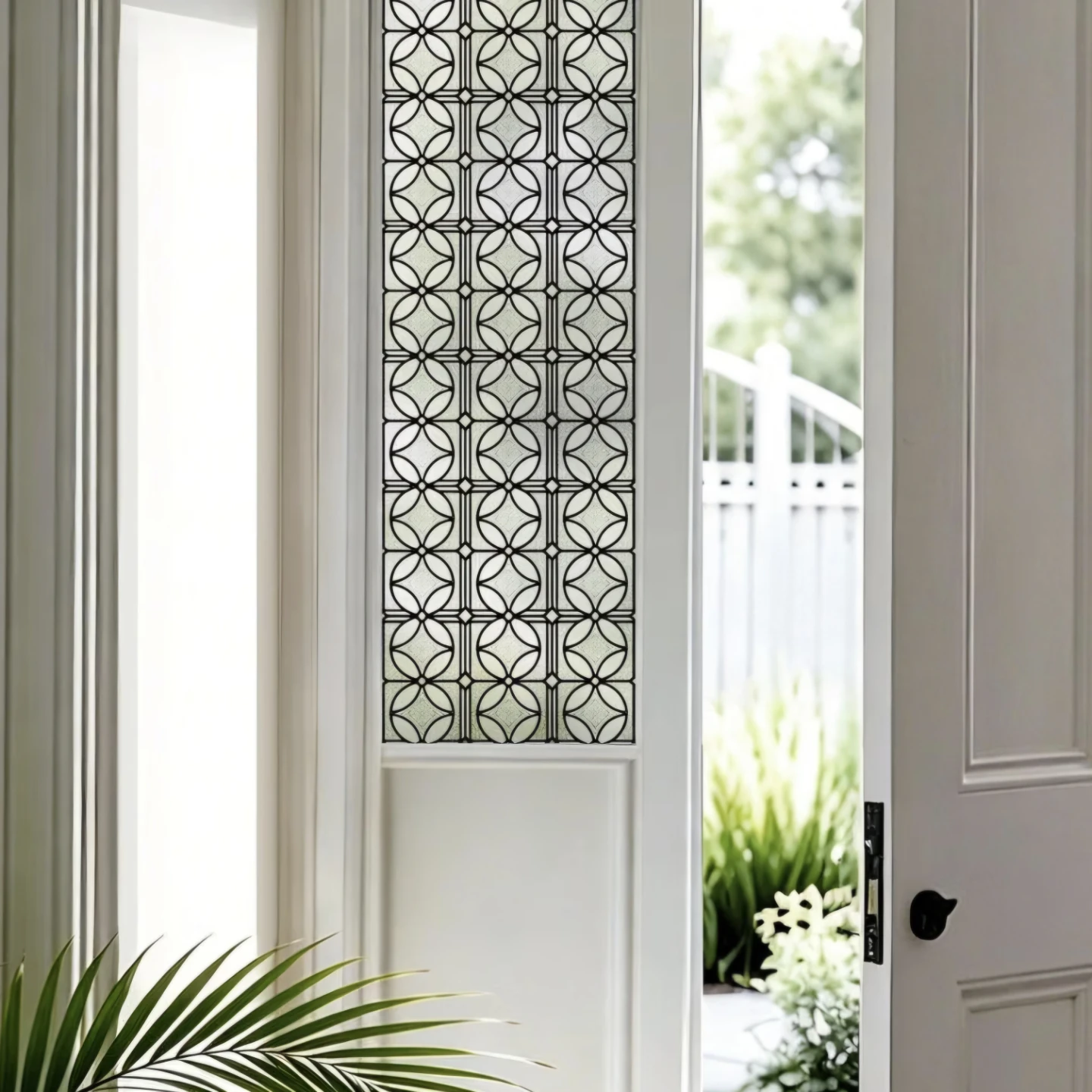 Petal Grid Window Privacy Film 16.9"×84.6" - photo 3