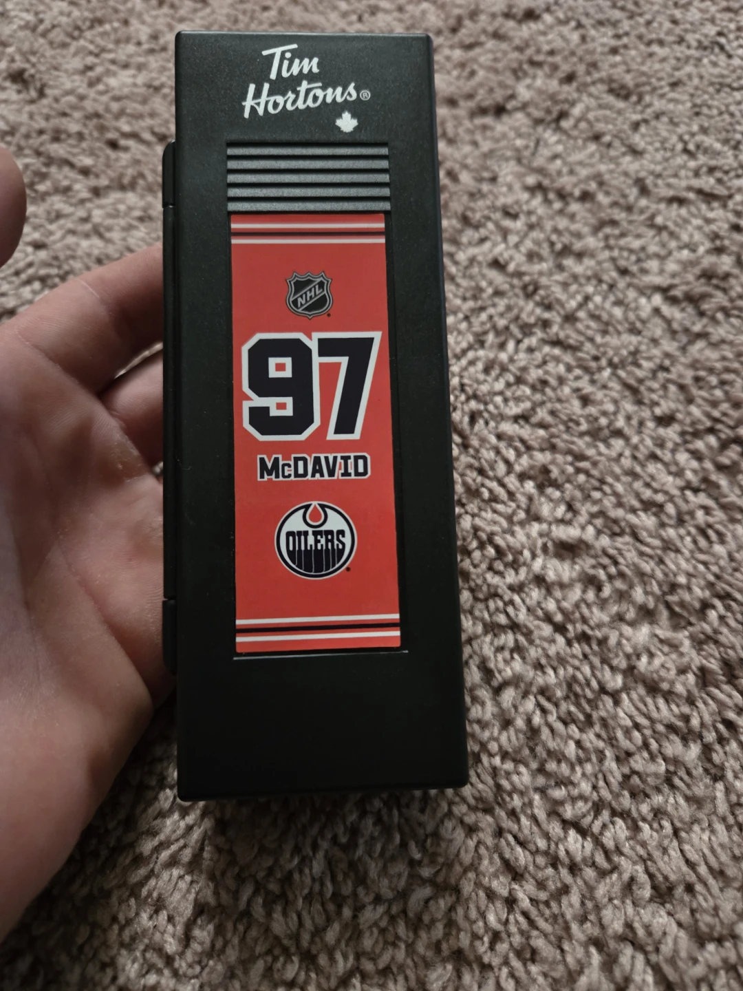 Tim Hortons NHL Connor McDavid 97 Collector's Item