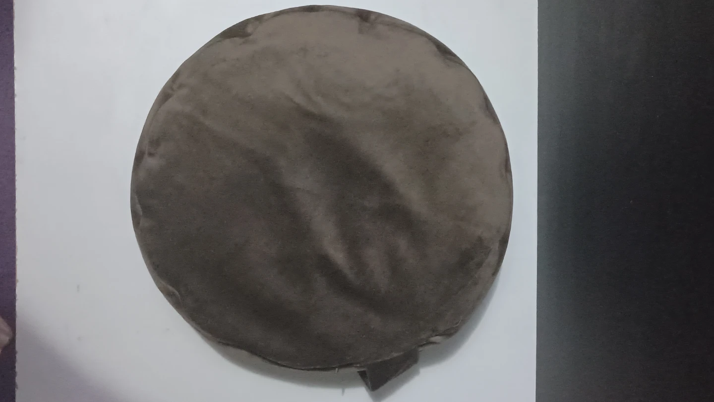 Velvet floor seat cushion carrying bag