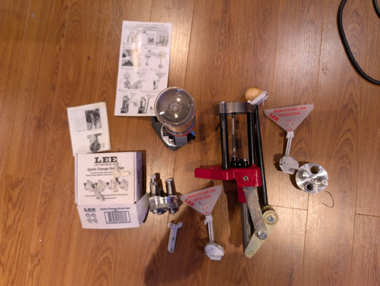 Lee classic turret press with extras