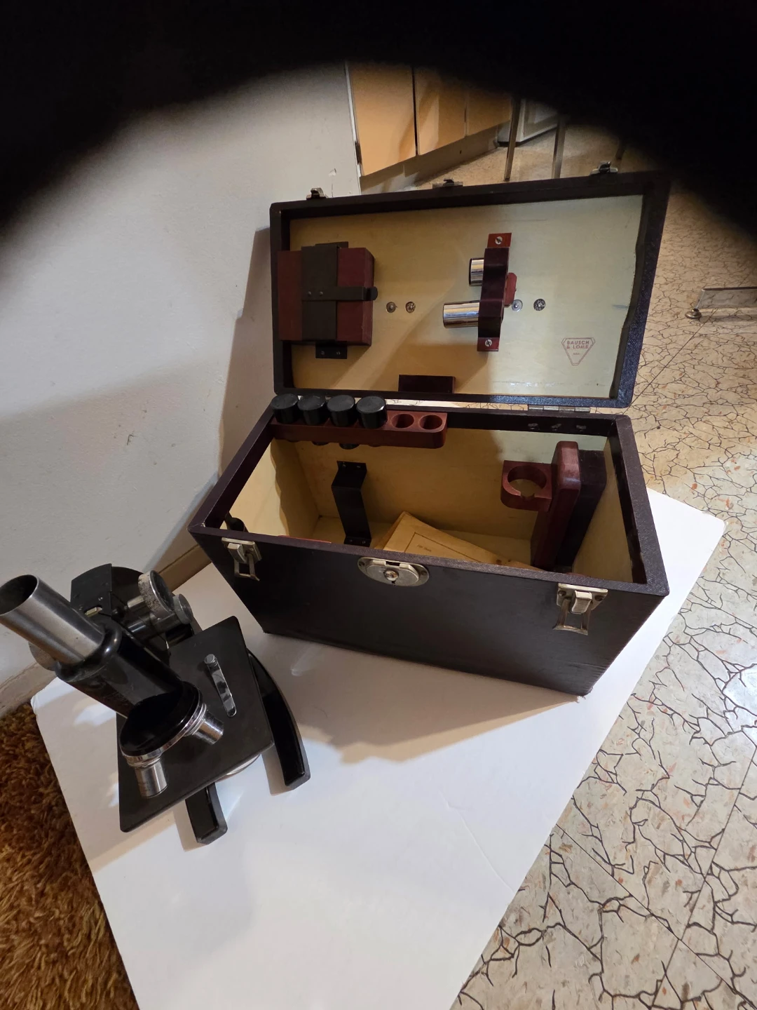 Bausch & Lomb Microscope with Case
