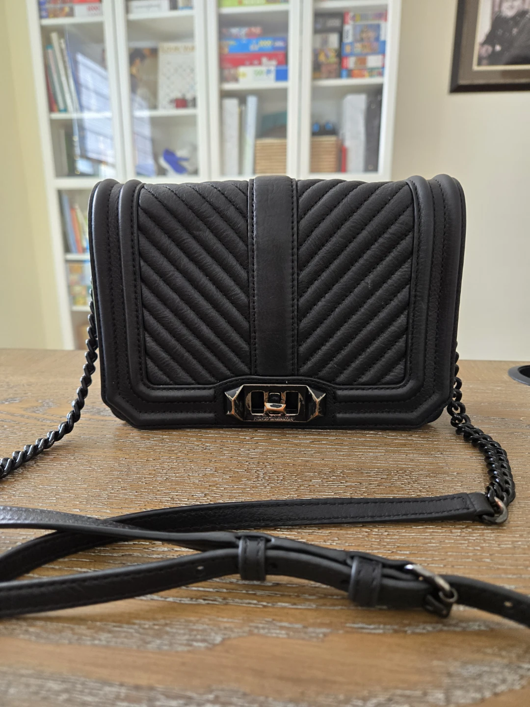 Rebecca Minkoff quilted leather crossbody