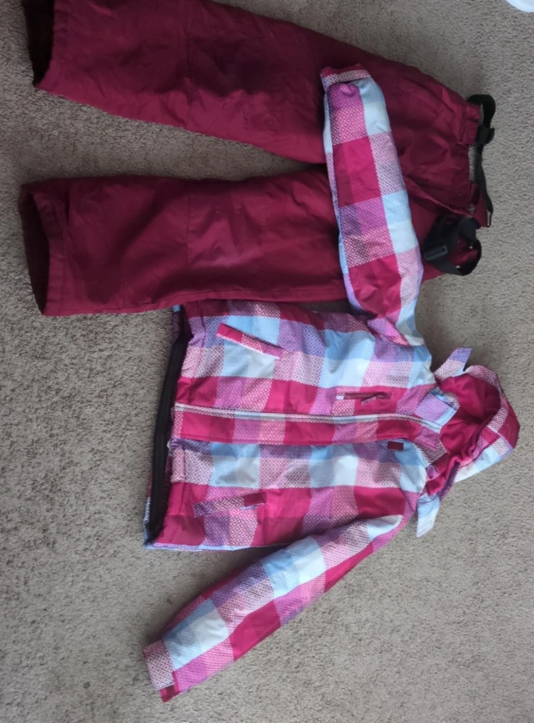 Kids Ski Jacket and Snow Pants Set size 12