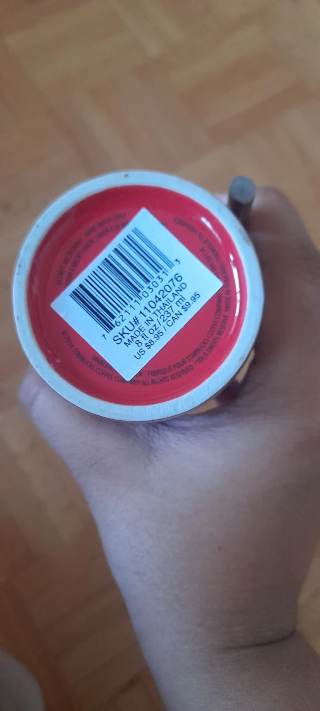 Starbucks Red Mug with Spoon - photo 2