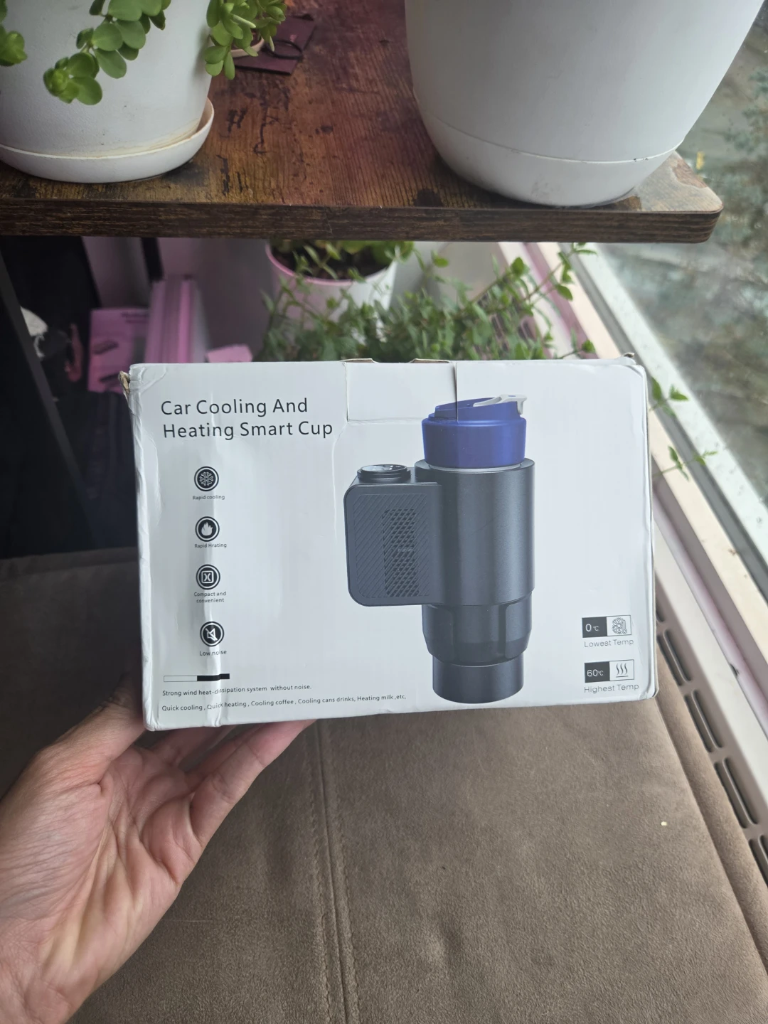 Car Cooling and Heating Smart Cup