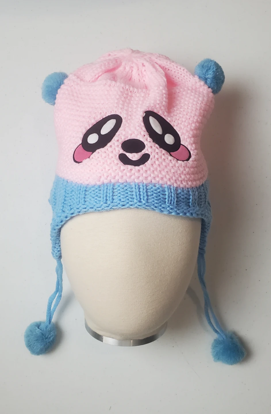 Knitted Panda Beanies - photo 4