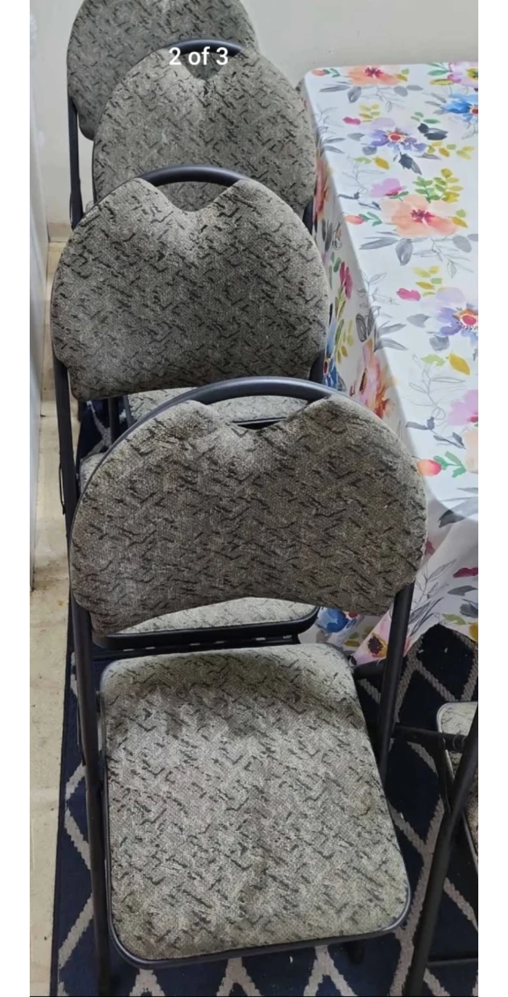 Folding Chairs Set of 6 - photo 3