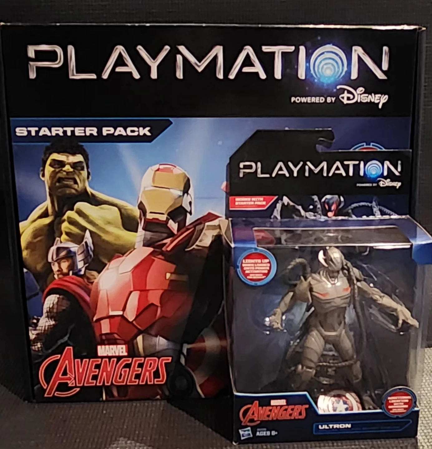 Disney Marvel Playmation  + figures Avengers Used