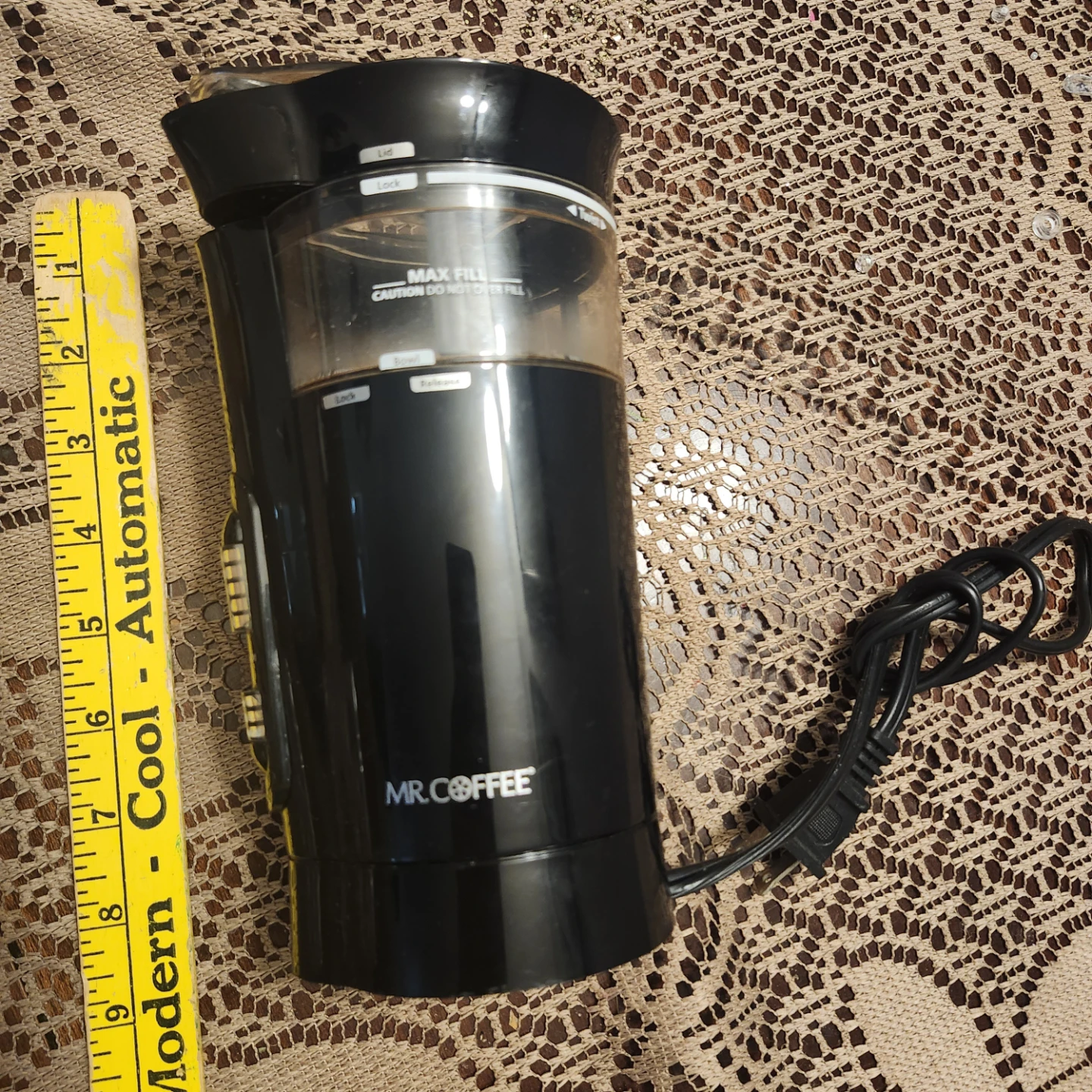 Mr. Coffee grinder