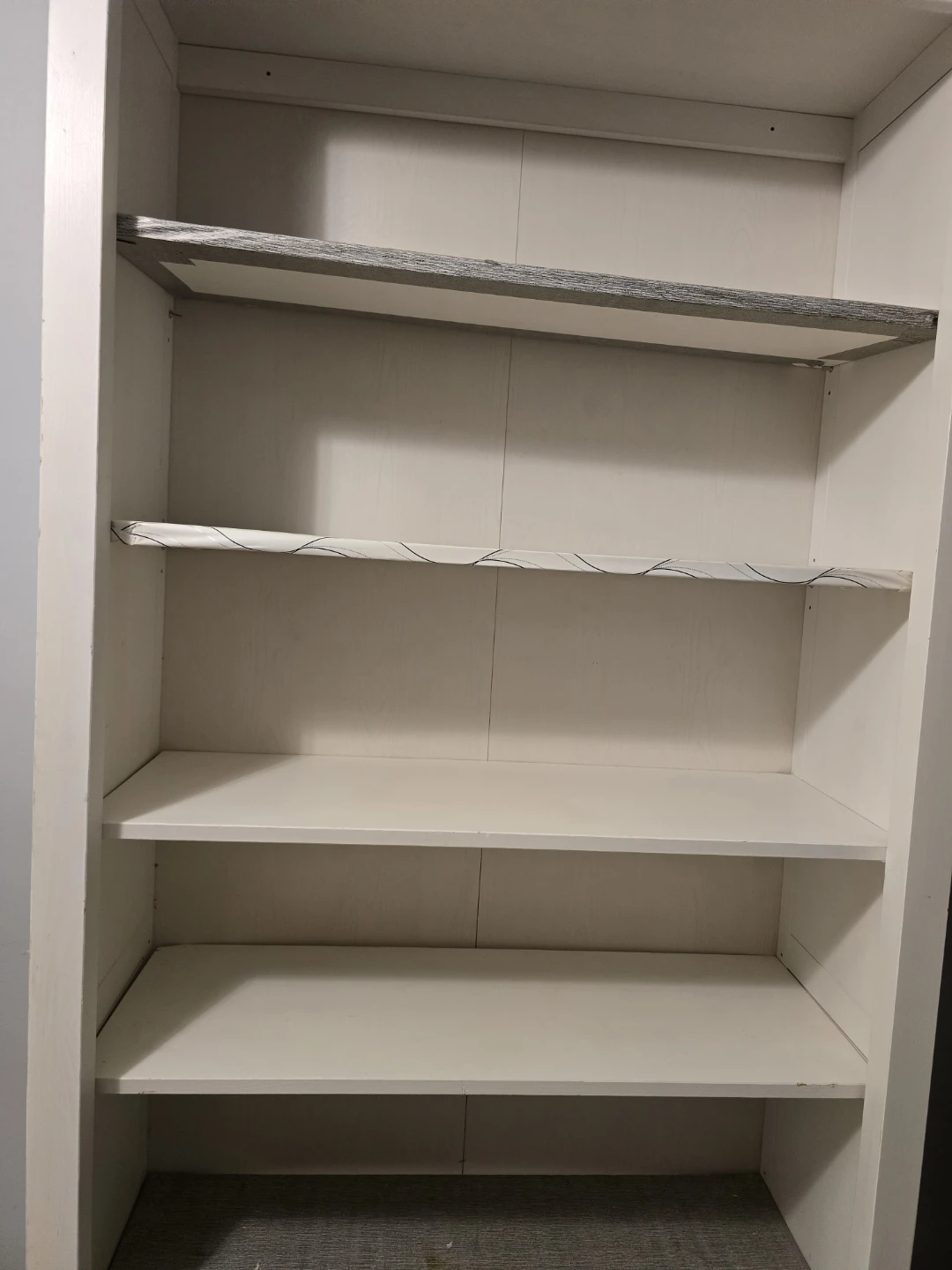 White storage shelf - photo 2