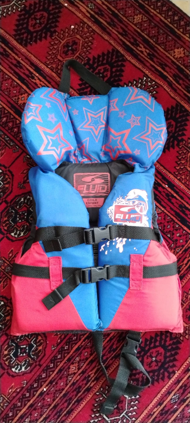 Fluid Child Life Jacket and Arm Floaties
