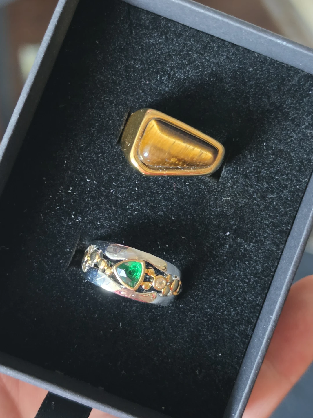 two brand new size 10 rings