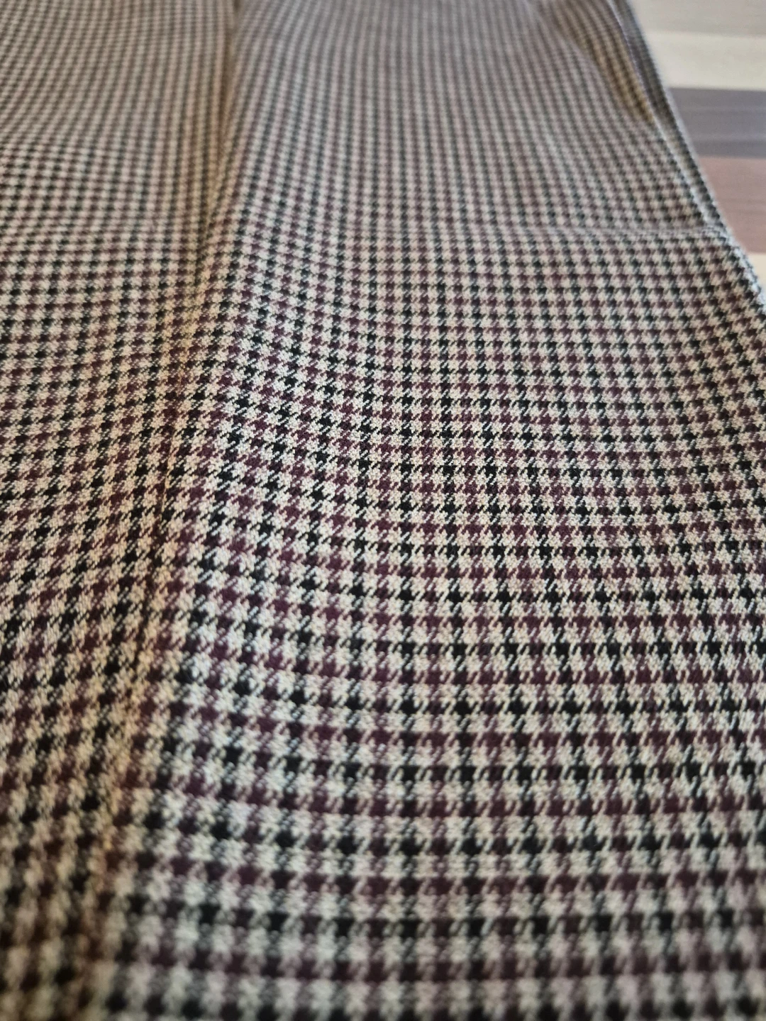 Mango Checked Tailored Trousers – US 10 / EU 42 – New With Tags - photo 2