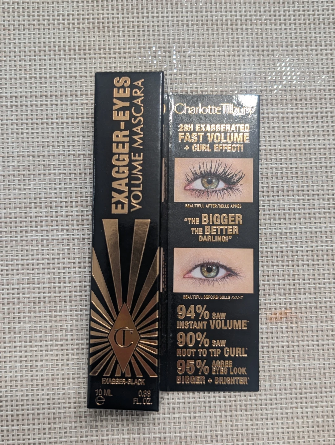 Charlotte Tilbury Exagger-Eyes Volume Mascara - Exagger-Black