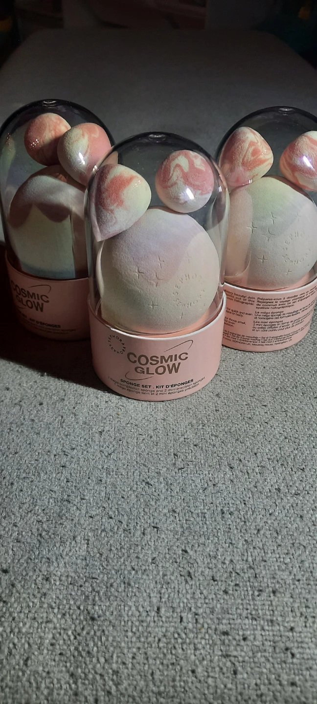 x3 Sephora Collection Cosmic Glow Makeup Sponge Set - photo 3